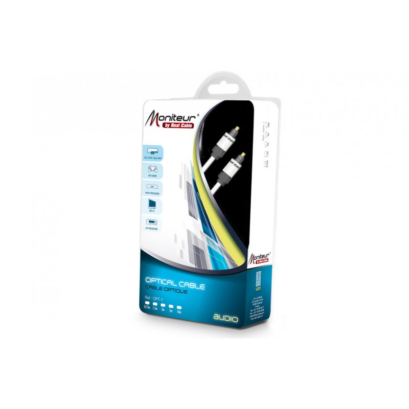 Кабель оптический Toslink - Toslink Real Cable OPT-1 0.75m